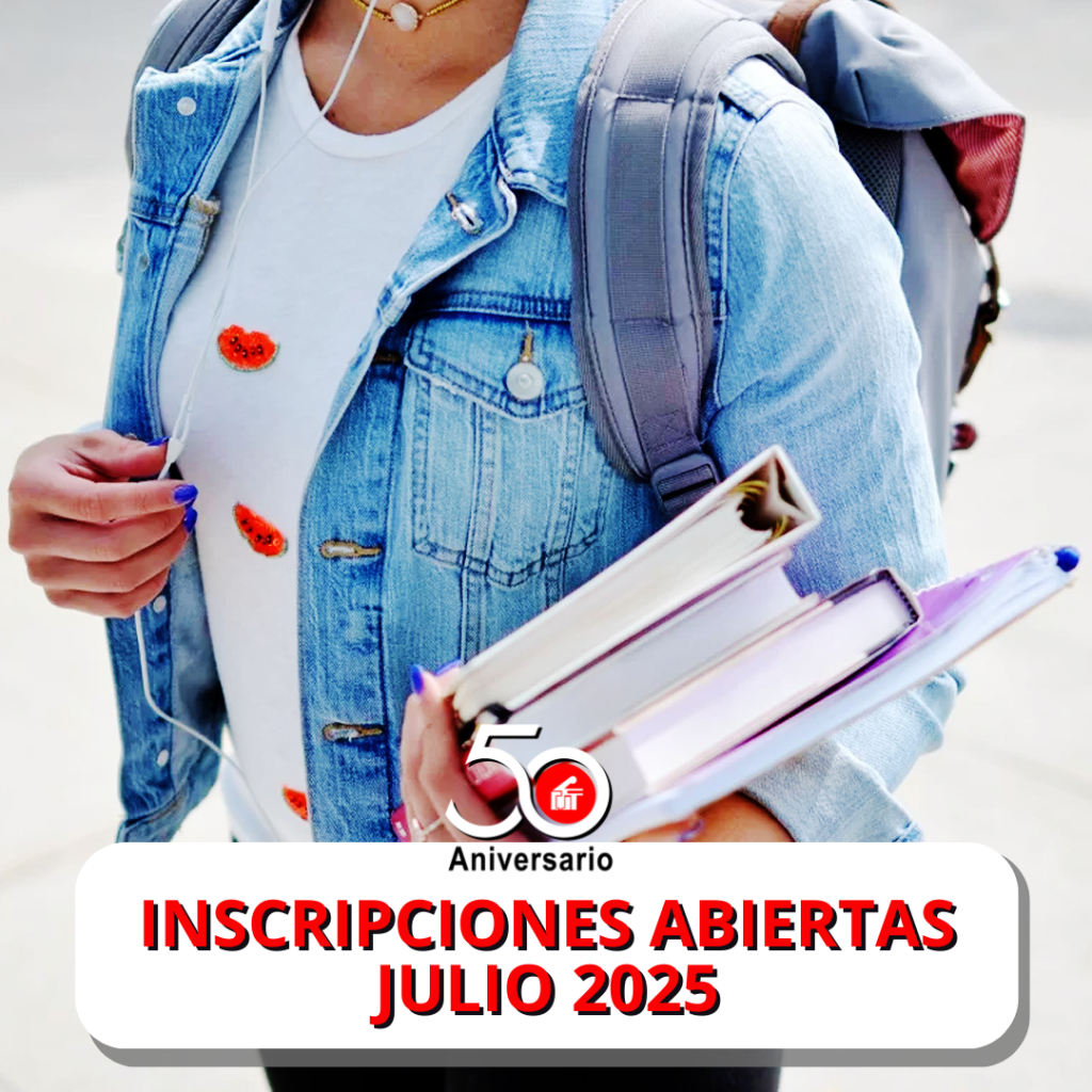 Inscripciones abiertas Julio 2025